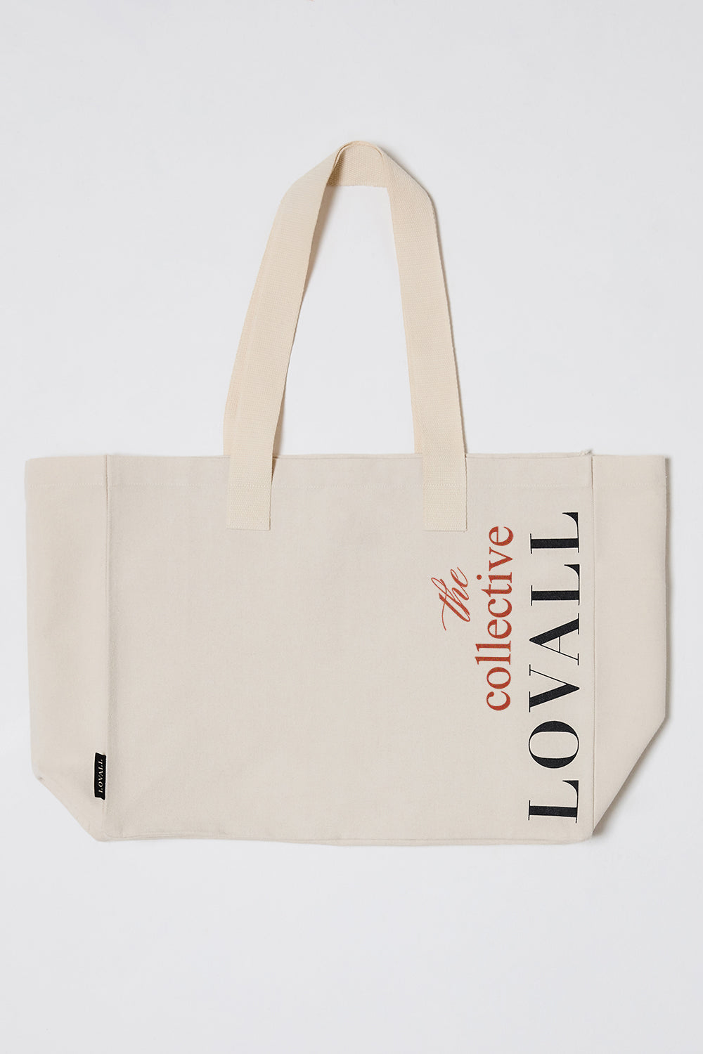 Sac fourre-tout recyclé Lovall Collective - Écru