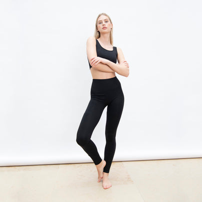 Legging taille haute sans couture Ultimate - Noir