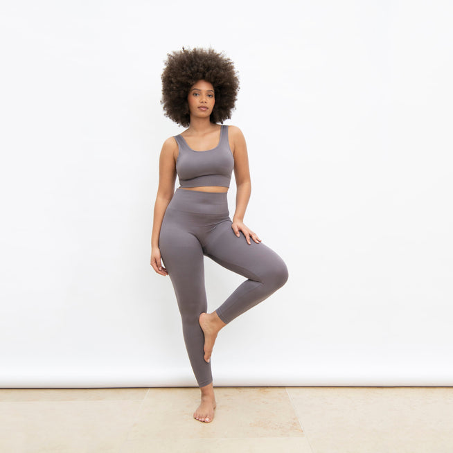 Legging taille haute sans couture Ultimate - Deep Mauve