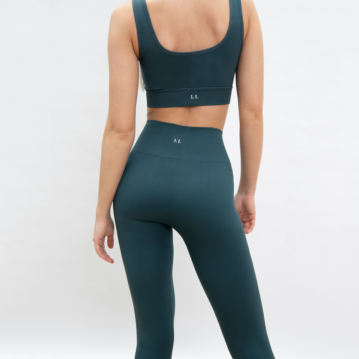Legging taille haute sans couture Ultimate - Teal Bleu