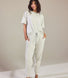 Ensemble de pyjama en coton peigné - Light Gris
