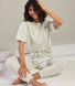 Ensemble de pyjama en coton peigné - Light Gris