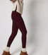 Legging taille haute Winter Everyday - Burgundy