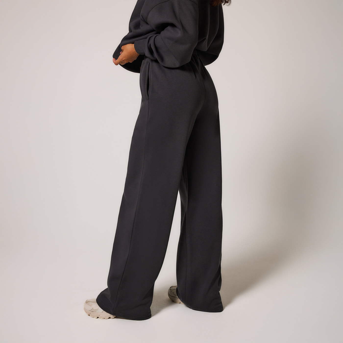 ALL SZN pantalon de jogging bio à jambes larges - Shadow
