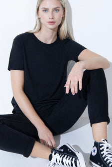 T-Shirt grande taille Everyday-shirt - Noir