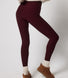 Legging taille haute Winter Everyday - Burgundy
