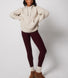 Legging taille haute Winter Everyday - Burgundy
