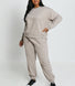 Pantalon de jogging confort grande taille Everyday - Oatmeal Avione