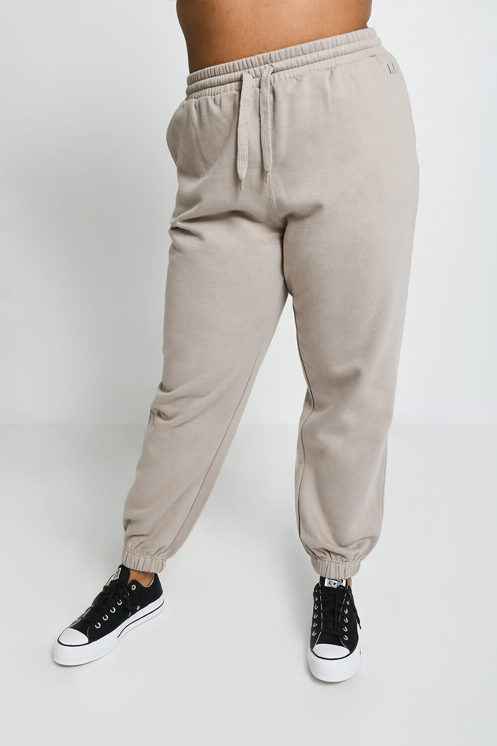 Pantalon de jogging confort grande taille Everyday - Oatmeal Avione