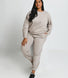 Pantalon de jogging confort grande taille Everyday - Oatmeal Avione