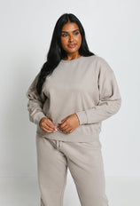 Sweat confort grande taille Everyday - Oatmeal Avione