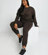 Pantalon de jogging confort grande taille Everyday - Espresso Marron