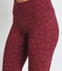 Legging taille haute Everyday - Burgunder Animal Print