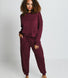 Pantalon de jogging Lounge-Luxe - Dark Cherry