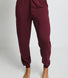Pantalon de jogging Lounge-Luxe - Dark Cherry
