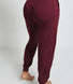 Pantalon de jogging Lounge-Luxe - Dark Cherry