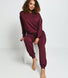 Pantalon de jogging Lounge-Luxe - Dark Cherry