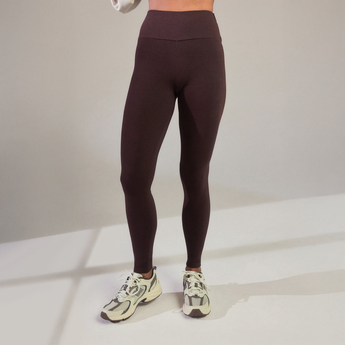 Legging taille haute Everyday - Chocolat