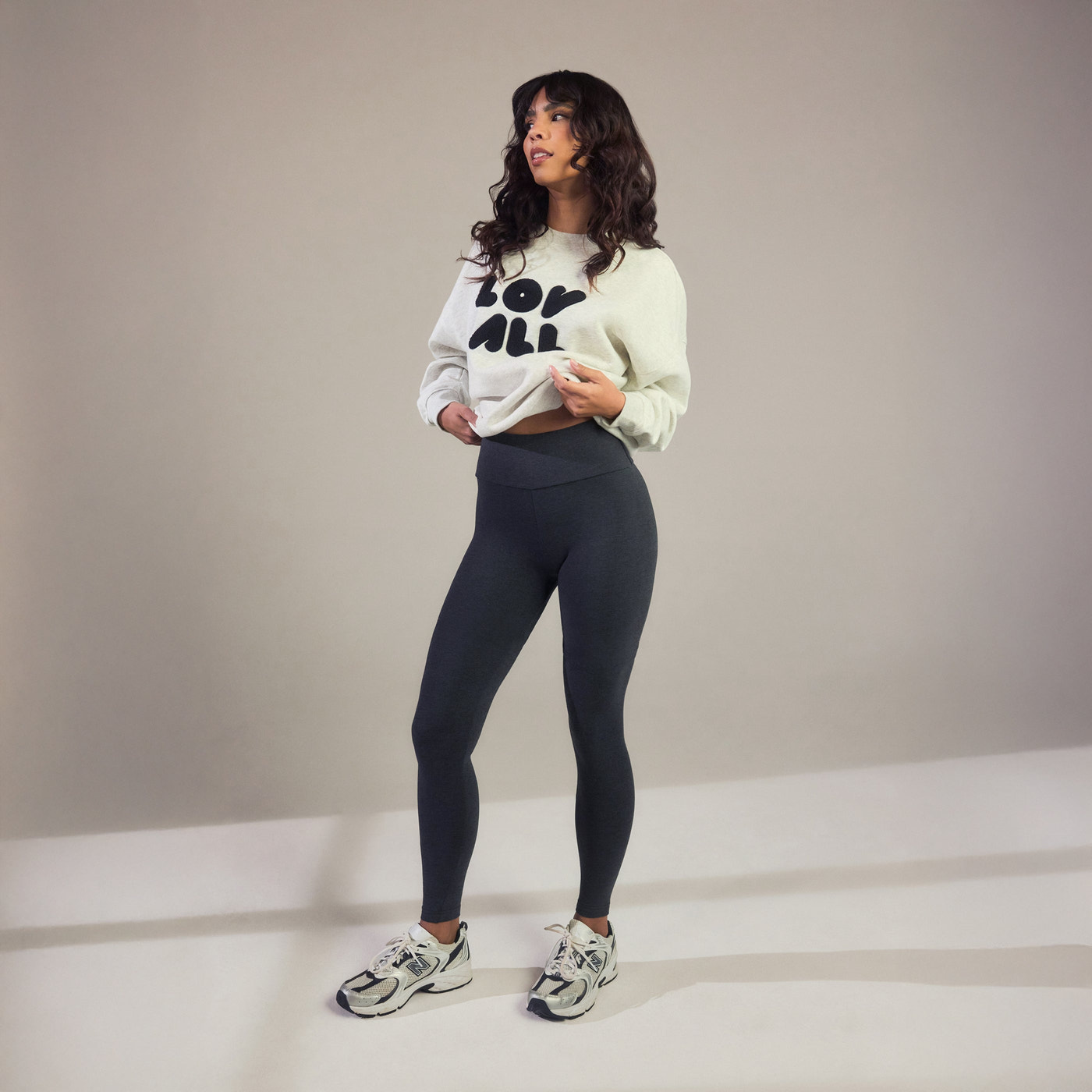 Legging taille haute Everyday - Dark Gris Marl