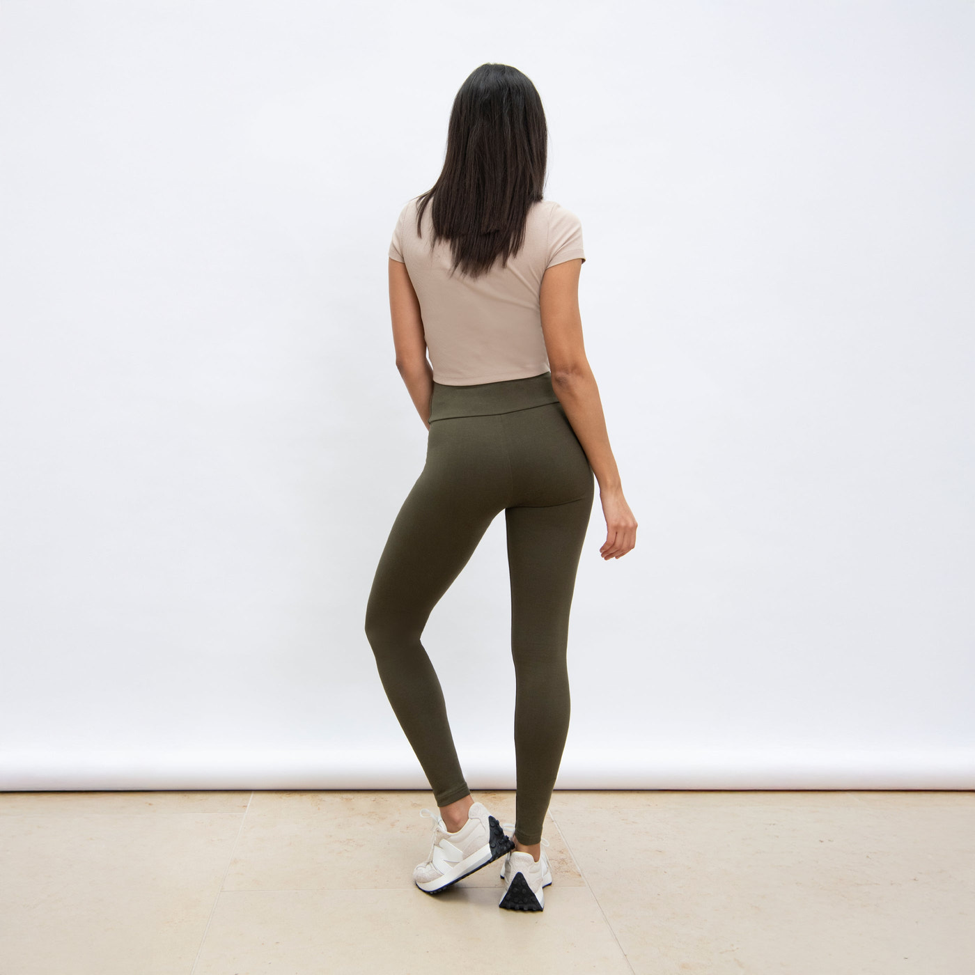 Legging taille haute Everyday - Kaki