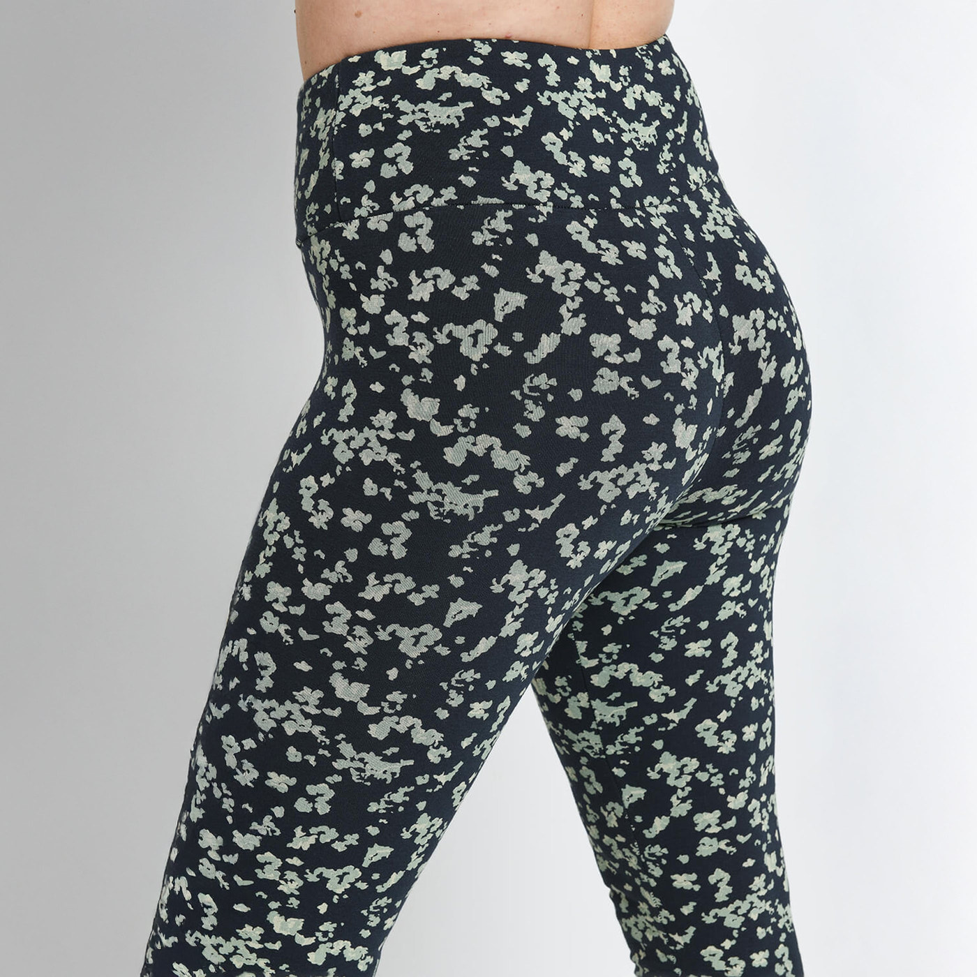 Legging taille haute Everyday - Marine/Vert Floral