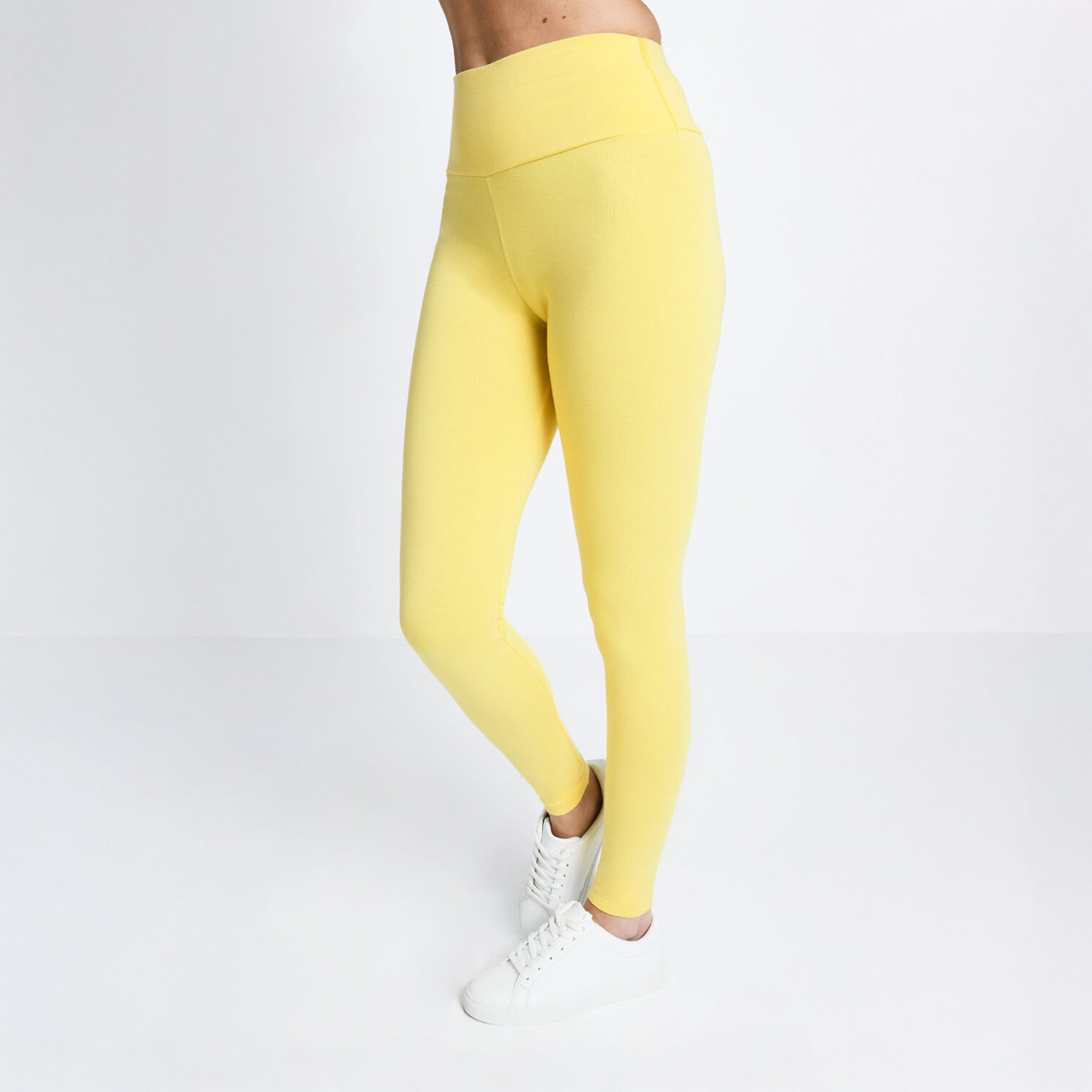 Legging taille haute Everyday - Pastel Blanche