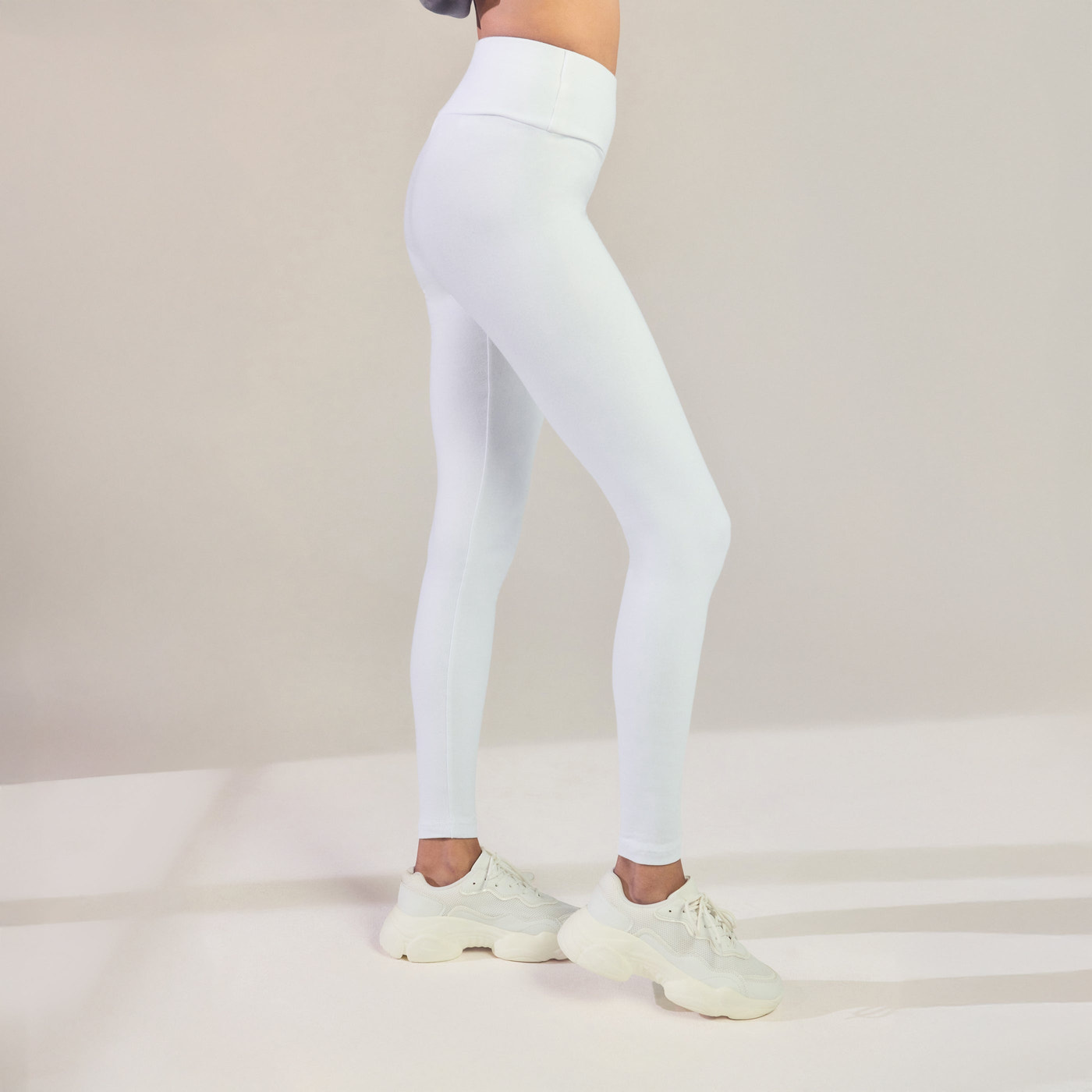 Legging taille haute Everyday - Blanc