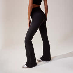 Legging Évasé Ultime Quotidien - Noir