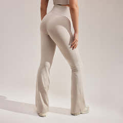 Legging Évasé Ultime Quotidien - Beige Avoine