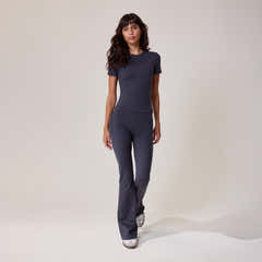Legging Évasé Ultime Quotidien - Bleu Marine Vintage