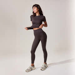 Legging Essentiel Ultime - Café Noir