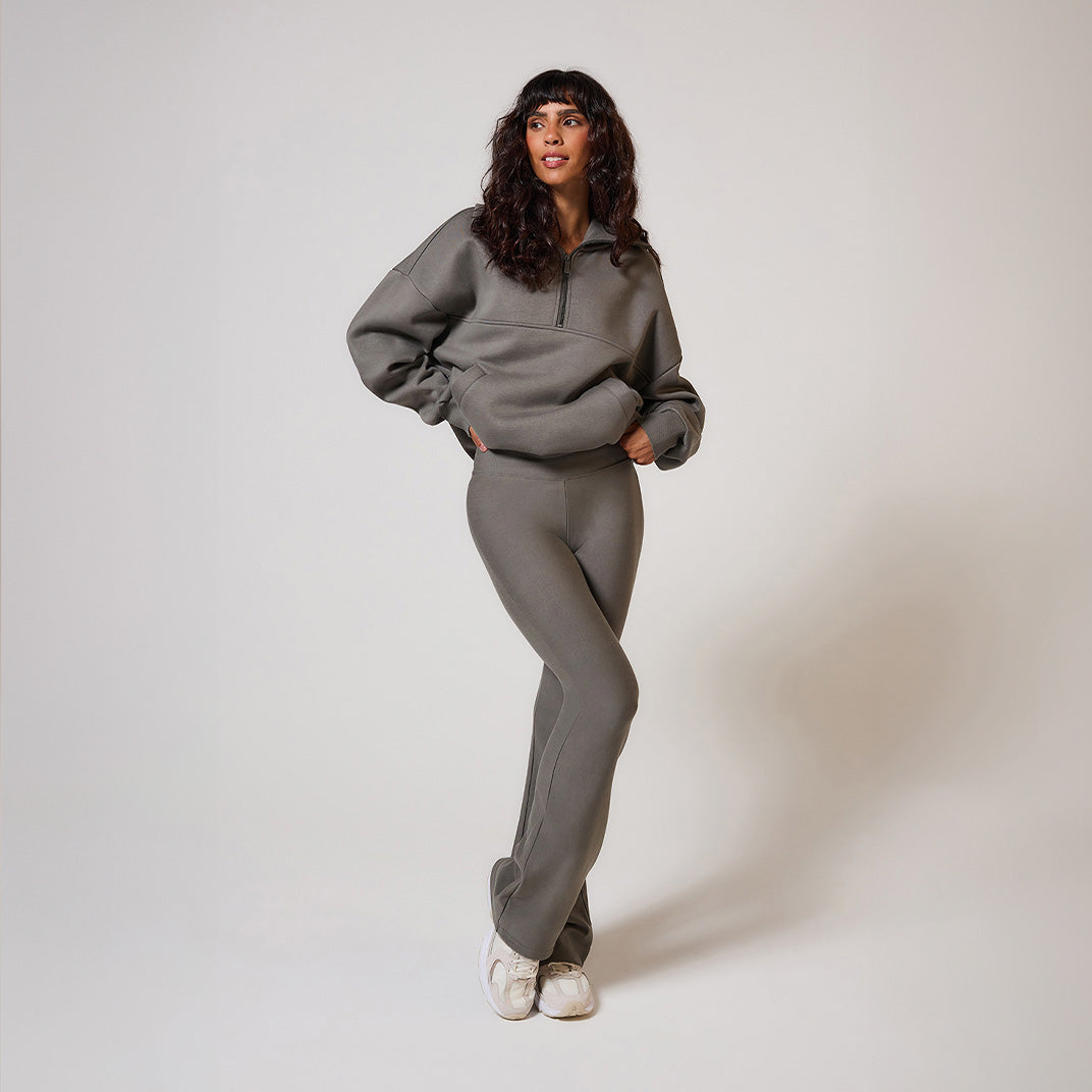 Legging Winter Flare - Slate Green