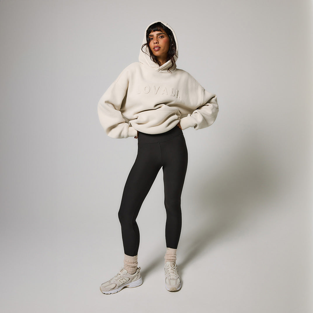 Legging taille haute grande taille Winter Everyday - Black Coffee