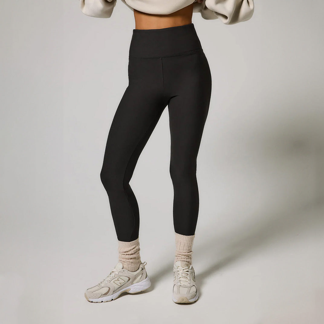 Legging taille haute grande taille Winter Everyday - Black Coffee