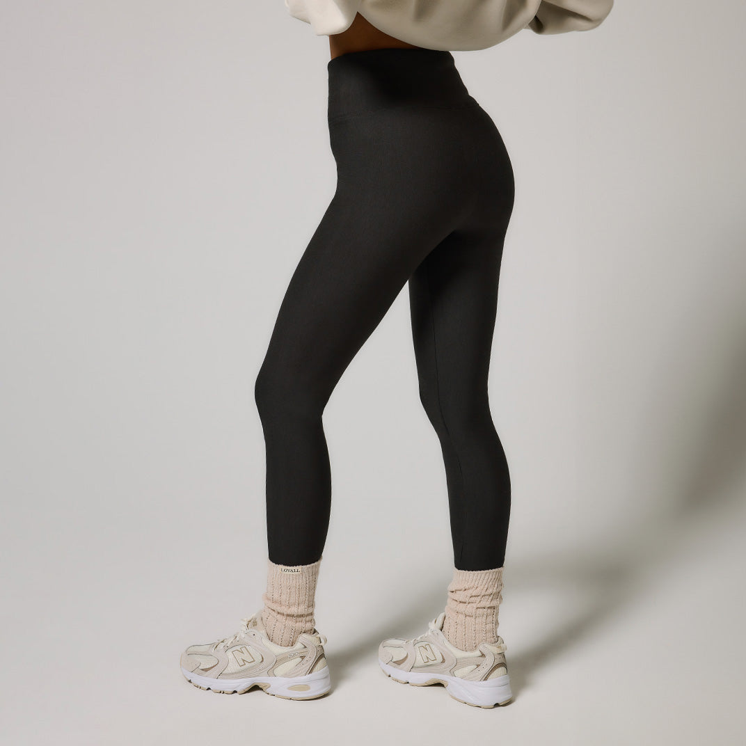 Legging taille haute Winter Everyday - Black Coffee