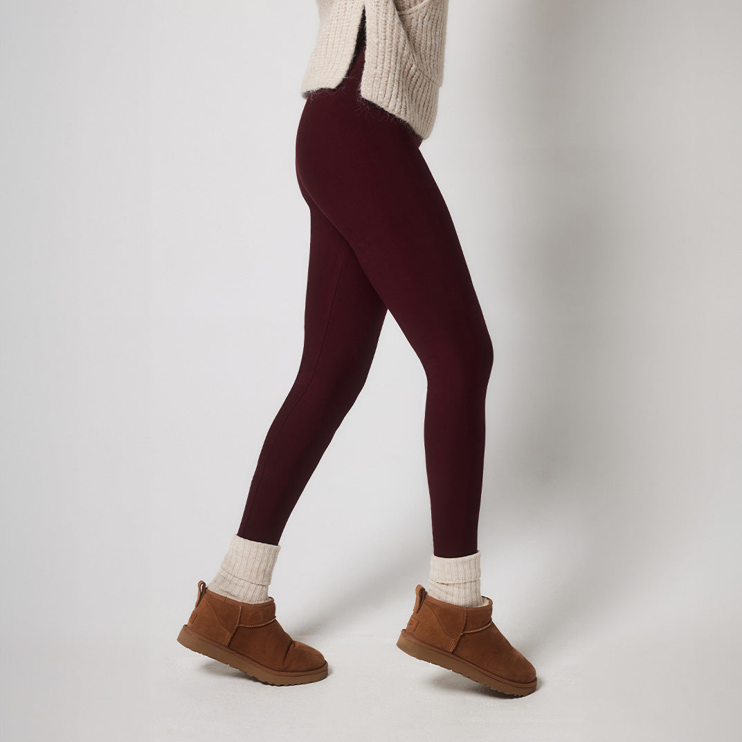 Legging taille haute Winter Everyday - Burgundy