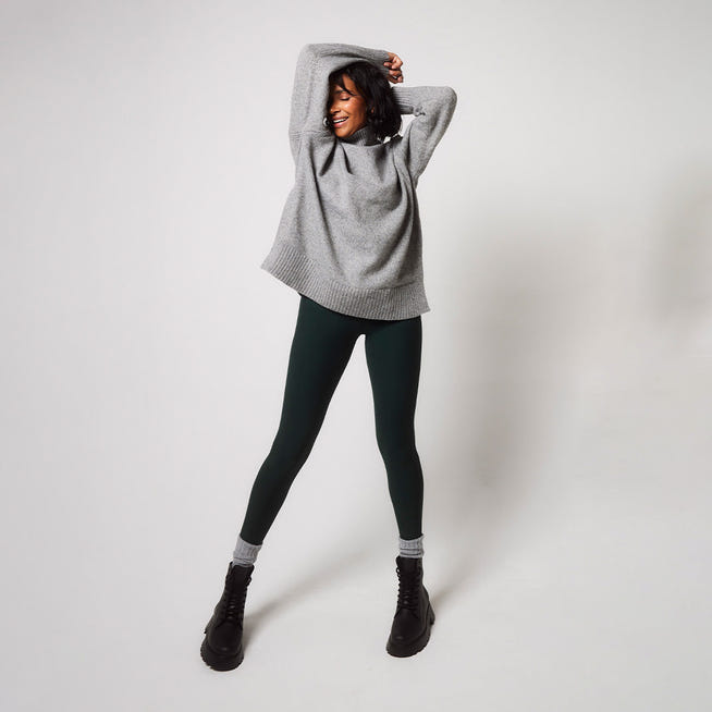 Legging taille haute Winter Everyday - Deep Forest