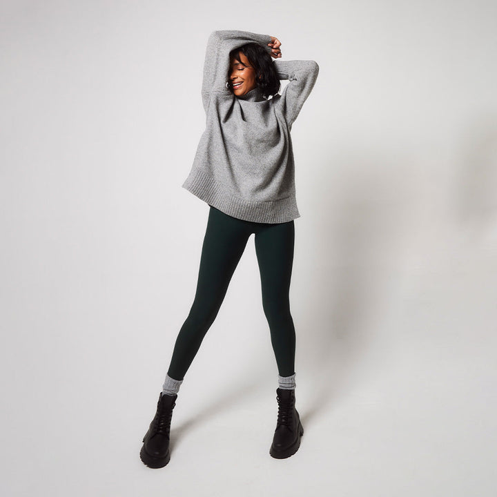 Legging taille haute Winter Everyday - Deep Forest