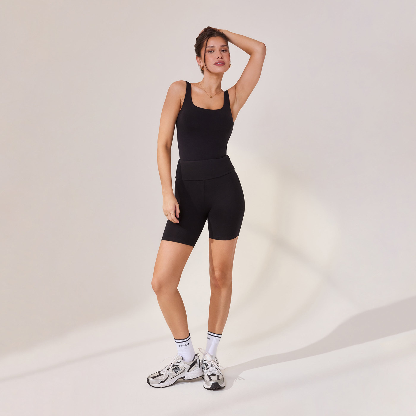 Lightweight Everyday 6 Inch Cycling Shorts - Black