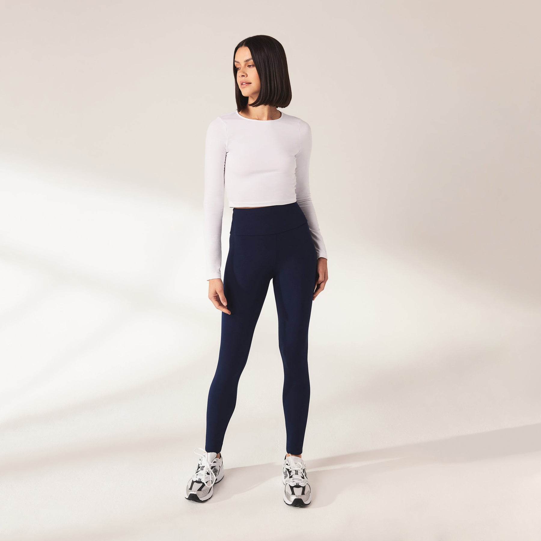 Legging léger taille haute Everyday - Marine