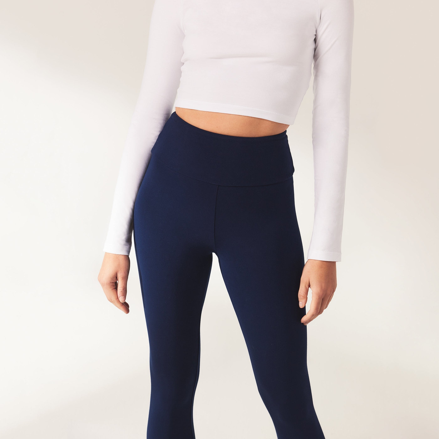 Legging léger taille haute Everyday - Marine