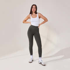 Legging taille haute léger au quotidien - Pin