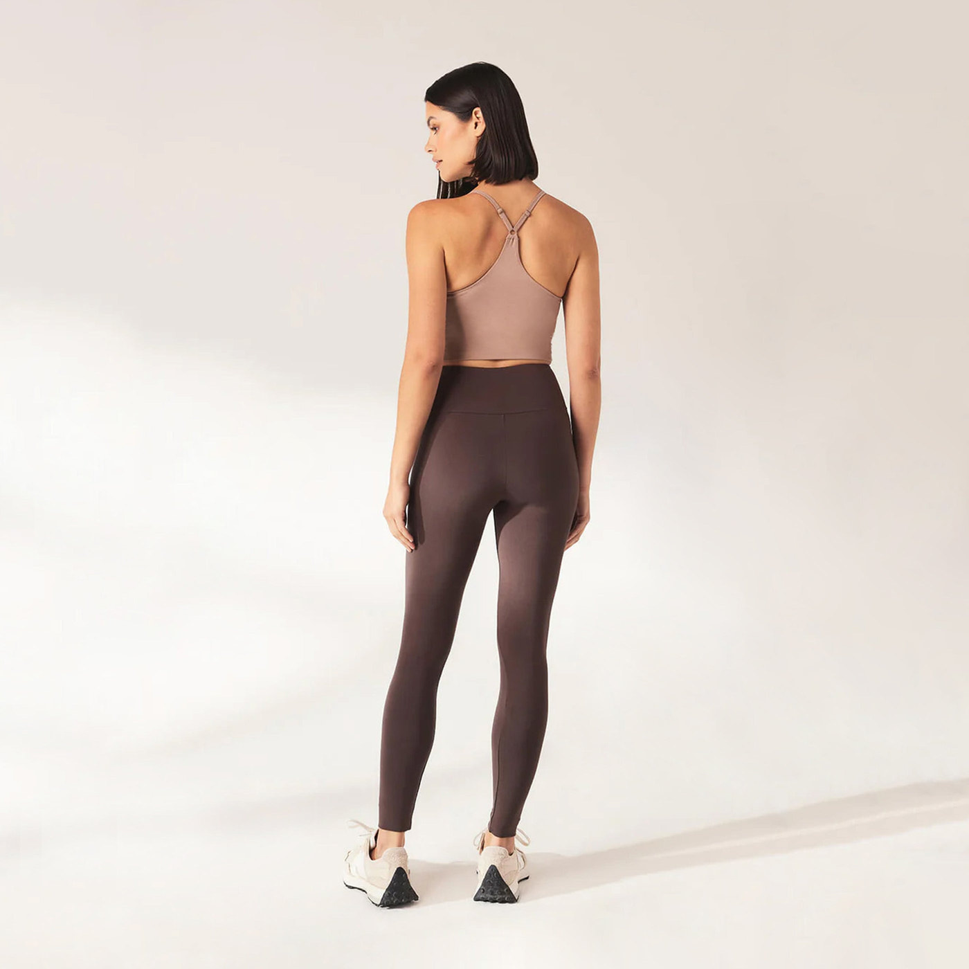Legging léger taille haute Everyday - Espresso Marron
