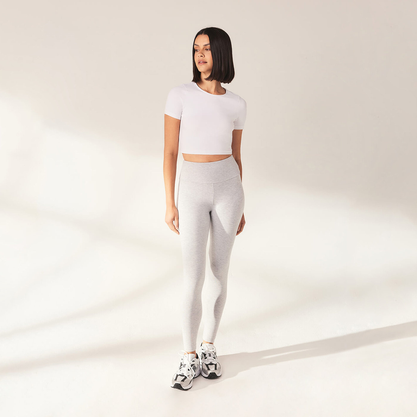 Legging léger taille haute Everyday - Light Gris Marl