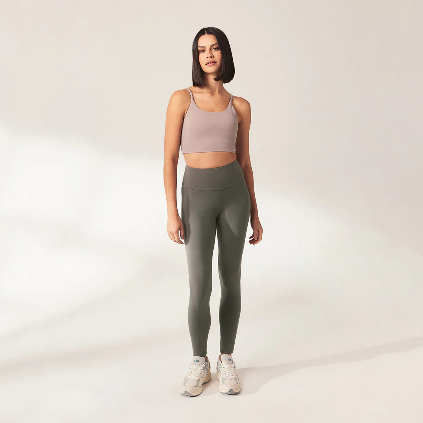 Legging léger taille haute grande taille Everyday - Slate Vert