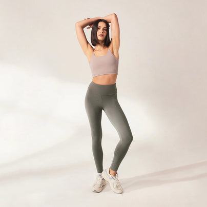 Legging léger taille haute grande taille Everyday - Slate Vert