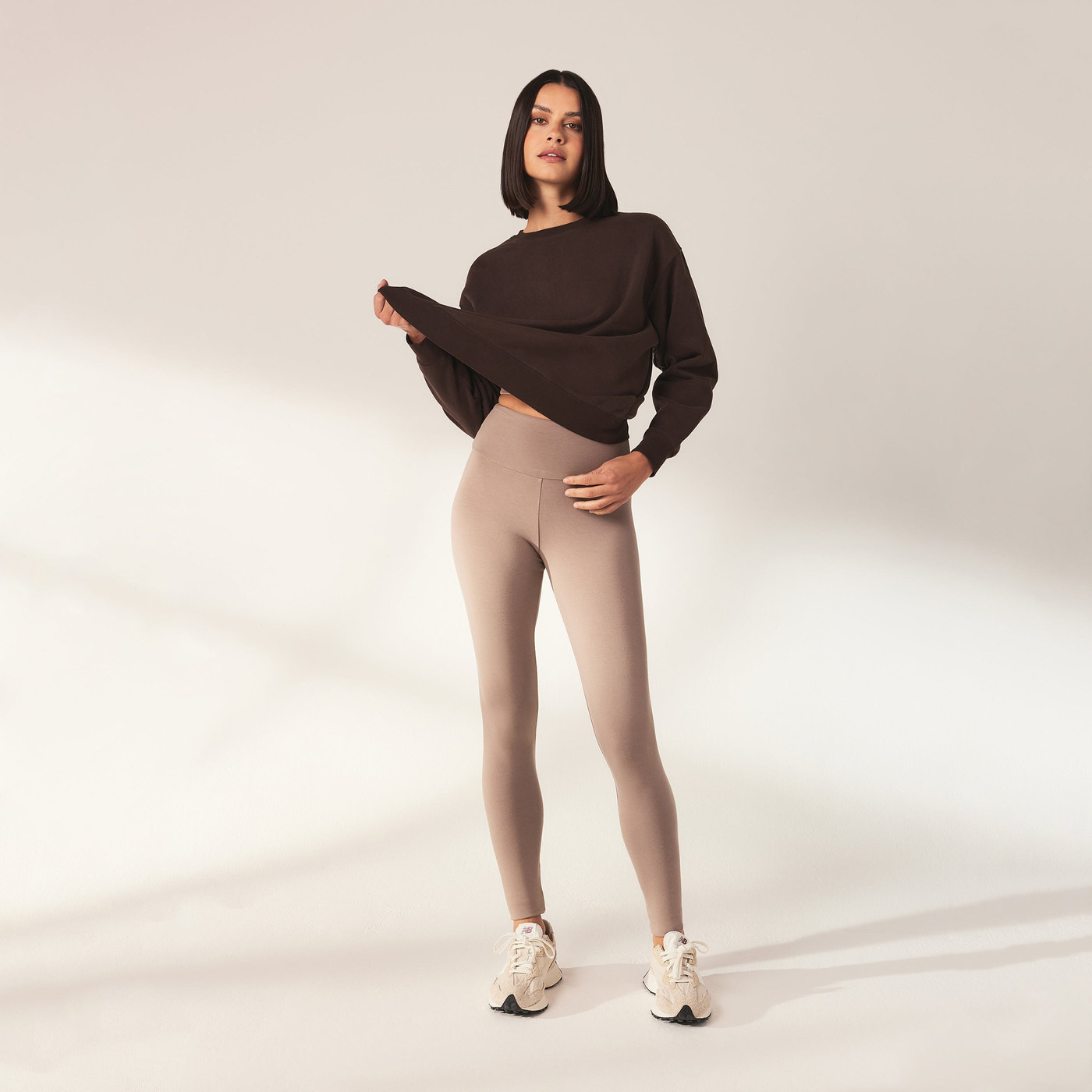 Legging léger taille haute Everyday - Stone