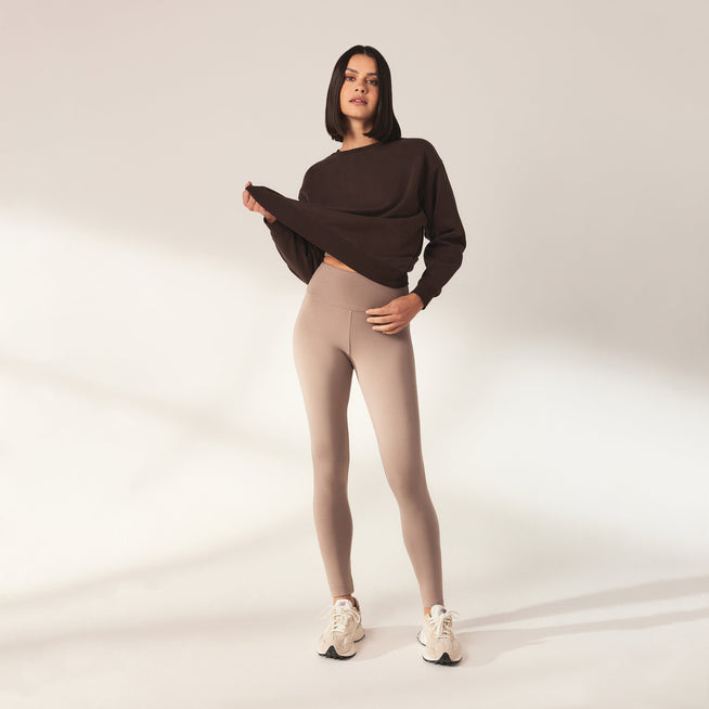 Legging léger taille haute grande taille Everyday - Stone
