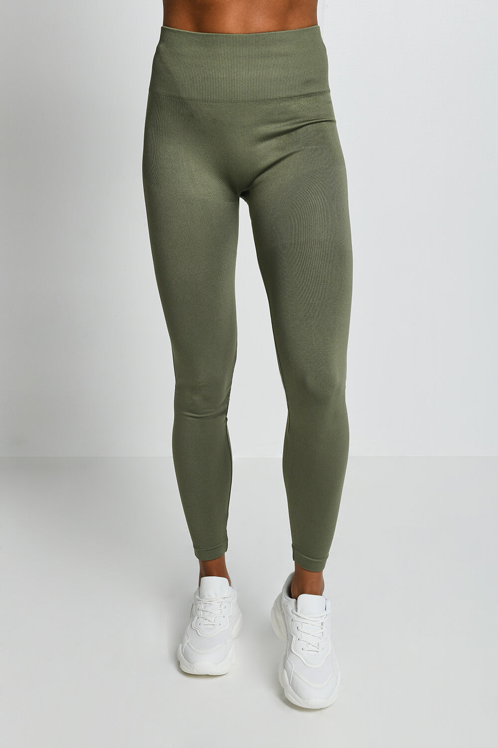 Legging taille haute sans couture Ultimate - Vert Sauge