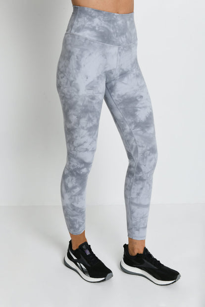 Legging 7/8e taille haute Revitalise - Sky Grey Tie Dye